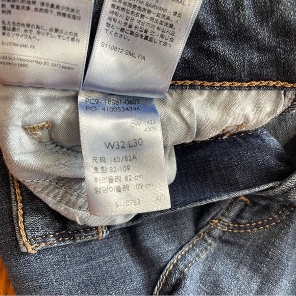 Levi’s 711 Skinny Jeans – Mid Rise • Women’s Skinny Fit size 32x30 - Picture 11 of 11